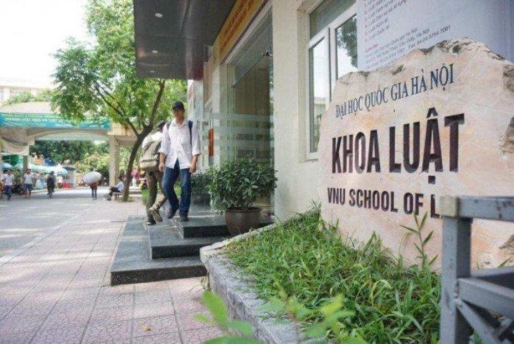 Ảnh Khoa Luật Đại học Quốc gia Hà Nội