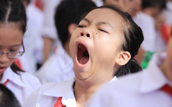 Học sinh THPT đang rơi vào tình trạng thiếu ngủ trầm trọng