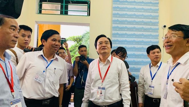 Hơn 7000 cán bộ, giảng viên đại học làm công tác kiểm tra tại kỳ thi tốt nghiệp THPT