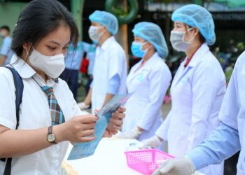 TP.HCM: Thí sinh ở tất cả các điểm thi tốt nghiệp THPT sẽ được kiểm tra thân nhiệt