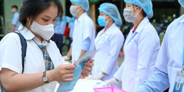 TP.HCM: Thí sinh ở tất cả các điểm thi tốt nghiệp THPT sẽ được kiểm tra thân nhiệt