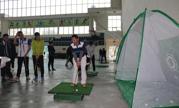 Trường ĐH Quốc gia Hà Nội chuẩn bị đưa môn golf vào giảng dạy