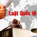 chương trình đào tạo ngành luật quốc tế