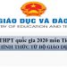 Đề thi THPT quốc gia 2020 môn Tiếng Anh chính thức