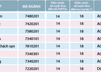 điểm chuẩn Đại học Công nghệ Vạn Xuân 2020
