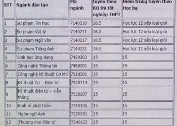 Tra cứu Điểm chuẩn trường Đại học Phạm Văn Đồng năm 2020 nhanh, chính xác