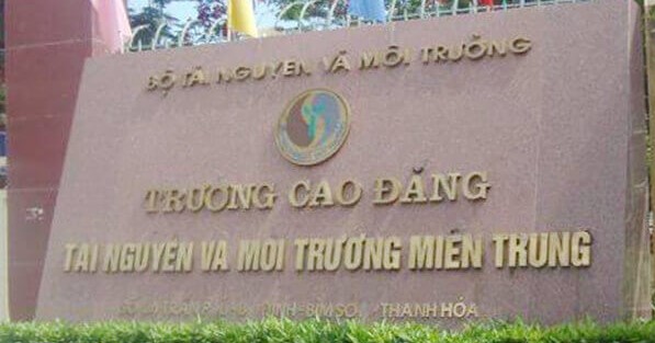 Ảnh trường cao đẳng Tài nguyên và Môi trường miền Trung