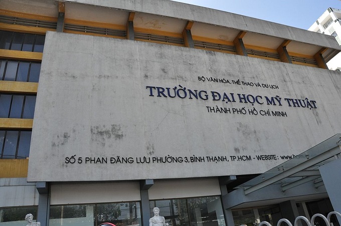 Ảnh trường đại học mỹ thuật tphcm