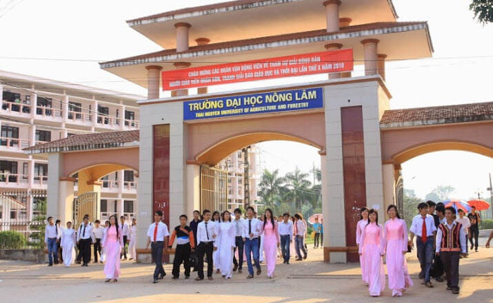 Ảnh trường đại học nông lâm bắc giang