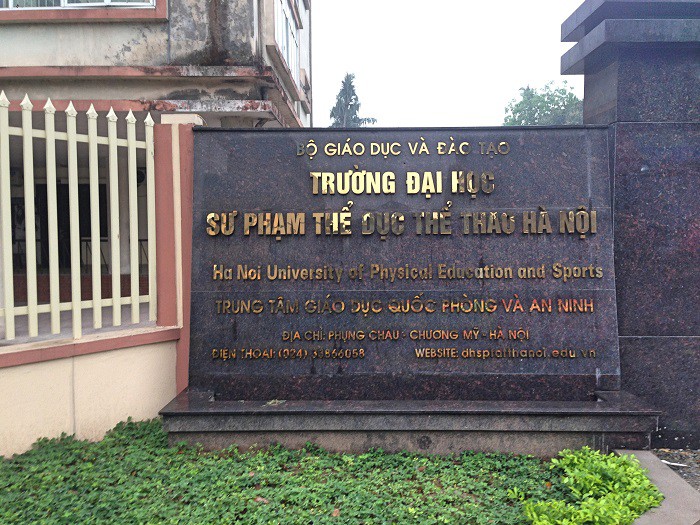 Ảnh Trường Đại học sư phạm thể thao hà nội