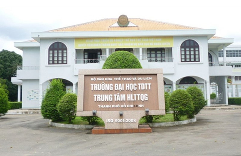 Ảnh trường đại học thể thao tphcm